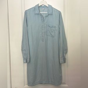 Tencel Chambray Shirt Dress
